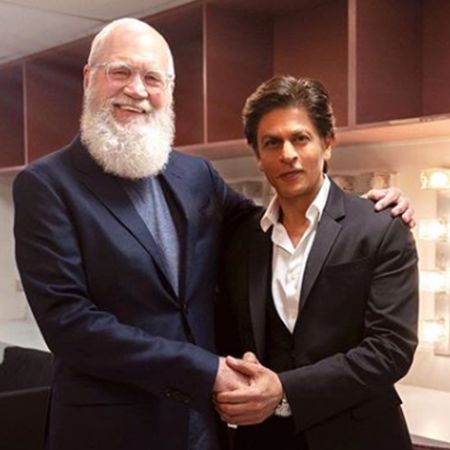 David Letterman interviewed Bollywood star, Shahrukh Khan